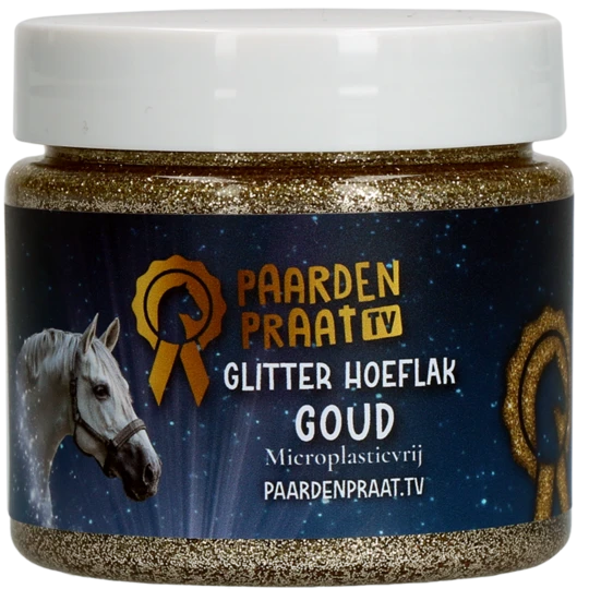 Paardenpraat TV Glitter Hoof Polish Pink