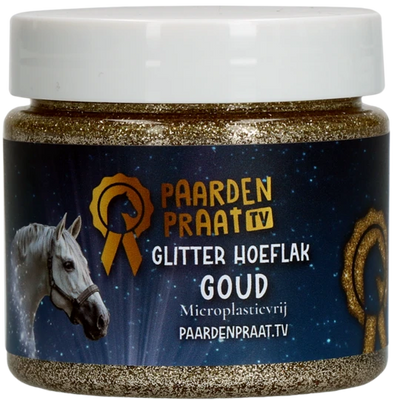 Paardenpraat TV Glitter Hoof Polish Pink