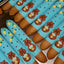 CANDY HORSE STICKS WITH ICING, JUNGLE COLLECTION