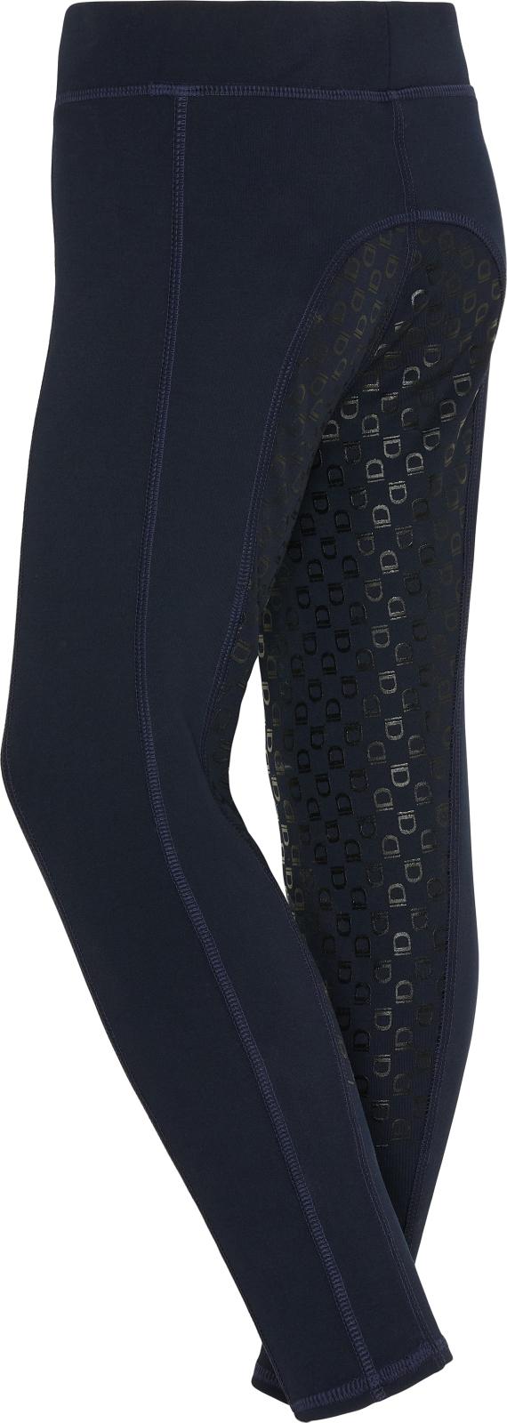 Equipage Sophia winter tights Fullgrip for kids, Navy, 128, 152