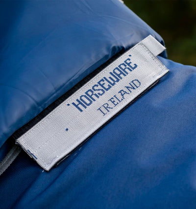 Amigo® 1200D FieldSafe Plus Turnout 100g, Navy/Titanium Grey & Silver