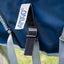 Amigo® 1200D FieldSafe Plus Turnout 100g, Navy/Titanium Grey & Silver