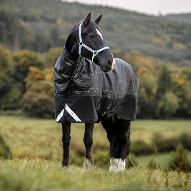 Amigo 1200D FieldSafe Reflectech plus Turnout 100g, 155 cm