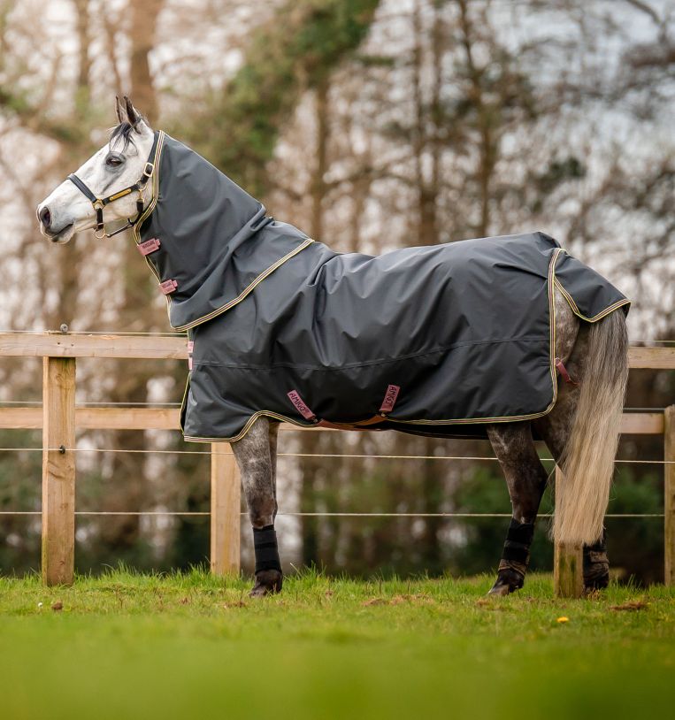 Amigo® Hero Ripstop Plus Turnout (0g Light), Shadow/Rose & Navy