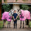 Amigo® Ripstop 900D Plus Pony Turnout 50g, Pink/Pink/Navy, 100cm (5'0")