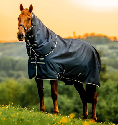 Amigo® Ripstop 900D Plus Pony Turnout 100g, Witney Navy, 95cm (4'9")