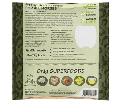 QCHEFS Horse Treat Dental Cracker Essential 63 g