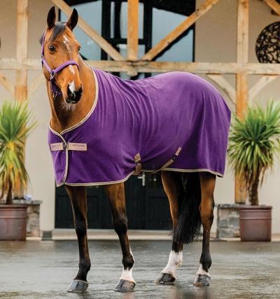 Amigo® Fleece Cooler (No Fill), Winterberry/ Taupe, 155cm (6'9")