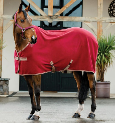 Amigo® Fleece Cooler (No Fill), Mulberry/ Taupe, 155cm (6'9")