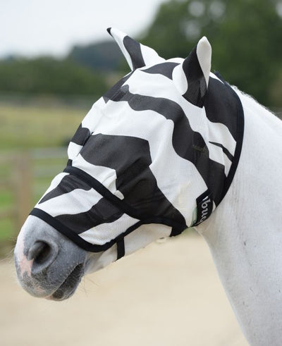 Bucas Buzz-Off Zebra Extended Nose