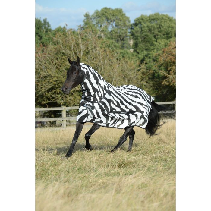 Buzz-Off Zebra Full-Neck