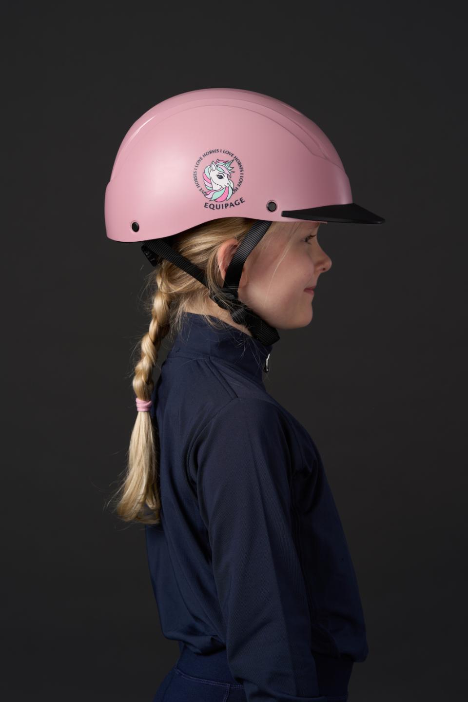 Equipage Vilma Riding helmet, pink