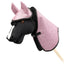 My Hobby Horse Rug & Ear Bonnet, pink glitter