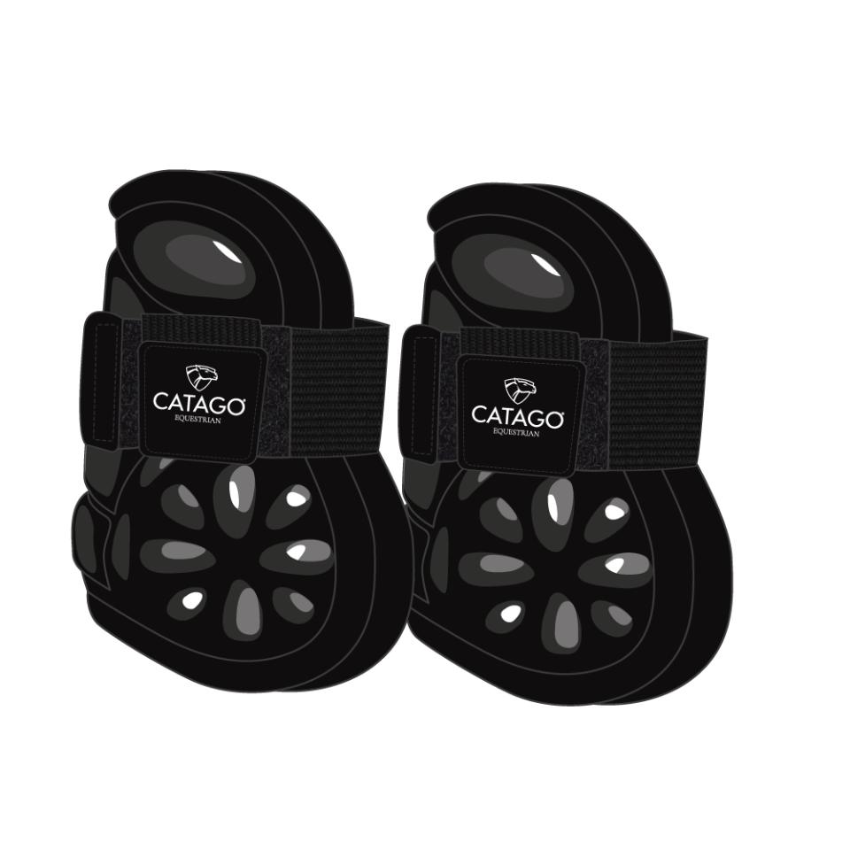 CATAGO Eva fetlock boots Black FULL