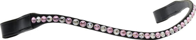 HorseGuard browband for bridle 25.2, Pink Mist