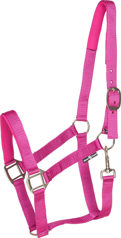 HorseGuard Nylon halter, pink