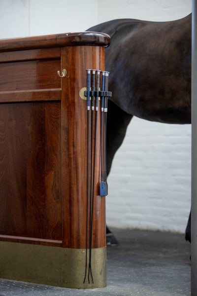 Equipage Tahira jumping whip, Brown, 65 cm