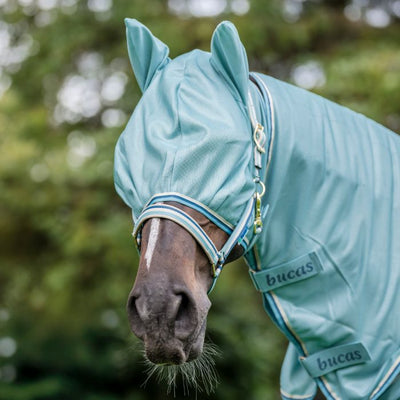 Bucas Freedom Fly Mask, Aurora Pink