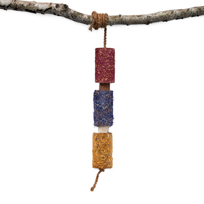 HAPPINESS - Herbal wooden chew toy for horses