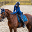 CHARMER DRESSAGE GLITTER SADDLE PAD - SAPPHIRE, FULL