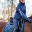 CHARMER DRESSAGE GLITTER SADDLE PAD - SAPPHIRE, FULL