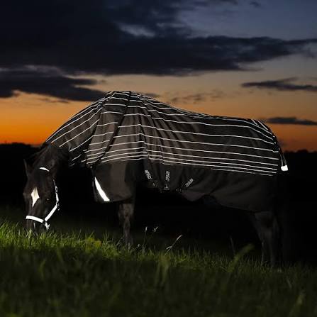 Amigo 1200D FieldSafe Reflectech plus Turnout 100g, 155 cm