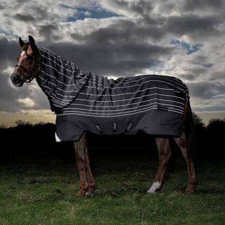 Amigo 1200D FieldSafe Reflectech plus Turnout 100g, 155 cm
