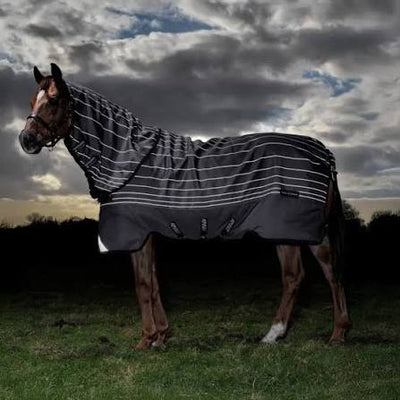 Amigo 1200D FieldSafe Reflectech plus Turnout 100g, 155 cm