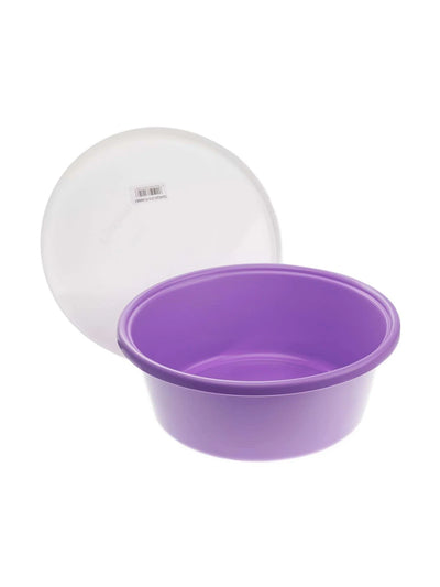 KERBL HORSE FEED BOWL SET WITH LID YUMMY 6 L LAVENDER