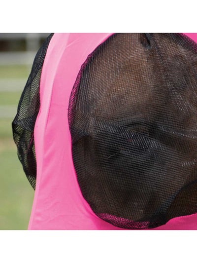 LAMI-CELL FLY MASK LYCRA, TURQUOISE (SIZE FOAL)