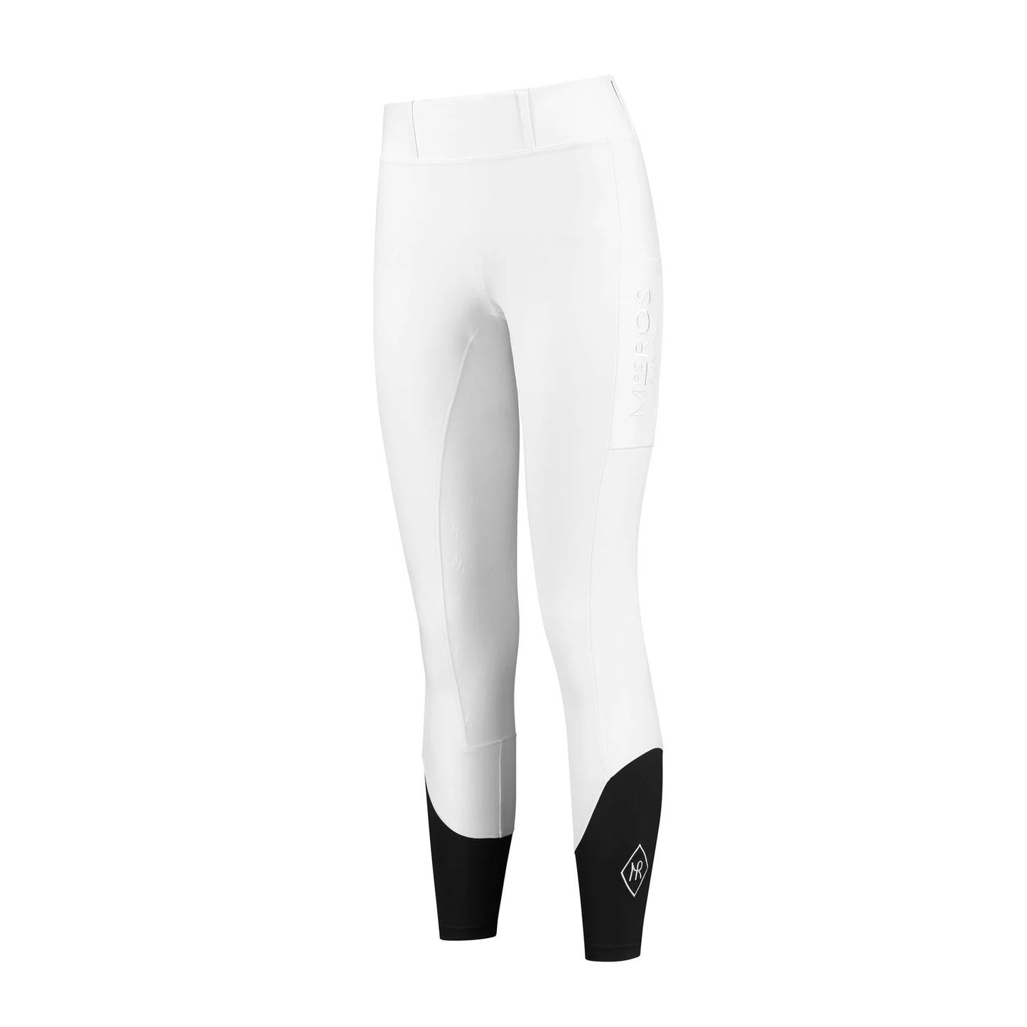 MRS. ROS SILHOUETTE RIDING BREECHES PERFORMANCE WHITE, S