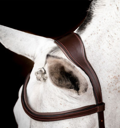 Horseware Micklem 2 Competition Bridle w/ rubber reins, PONY, Havana