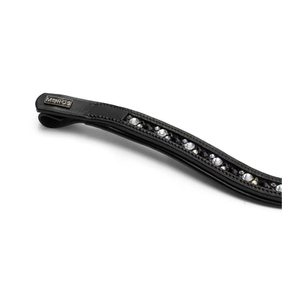 STELLUX DELUXE BROWBAND XL - STONES INLAY - BLACK & CRYSTAL, FULL