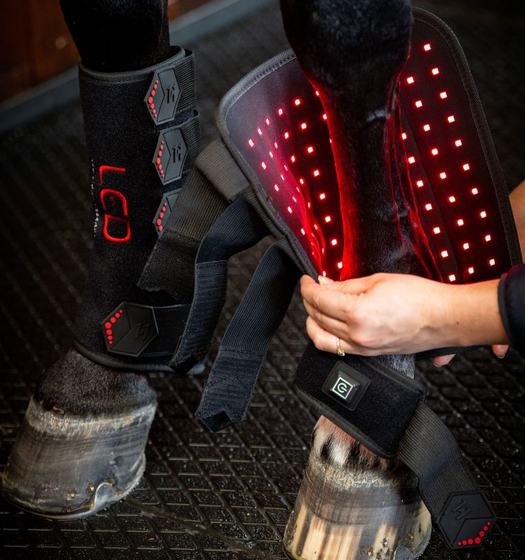 Horseware® LED Red Light Therapy Leg Wrap, one leg