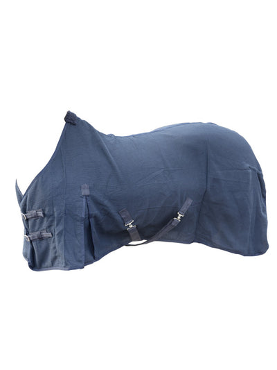 WAHLSTEN BASIC WAFFLE BLANKET, NAVY, 155 cm
