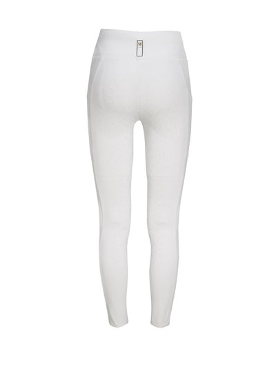 WAHLSTEN DELLA WOMEN'S RIDING LEGGINGS, WHITE, 40/L