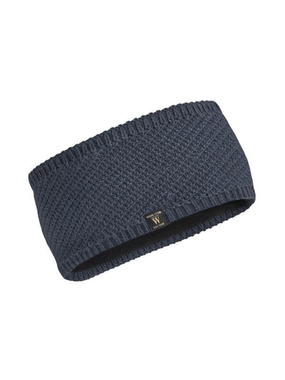 WAHLSTEN IDA KNITTED HEADBAND, DARK BLUE