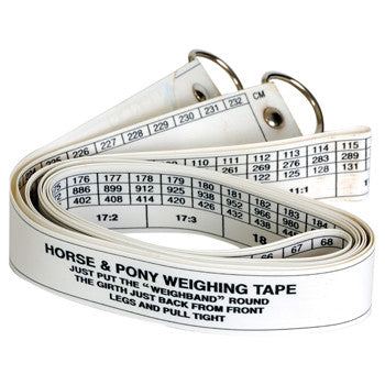 ROMA HORSE WEIGHT/HEIGHT MEASURE TAPE