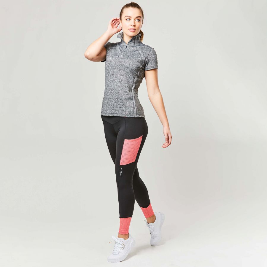 DUBLIN POWER PERFORMANCE MID RISE COLOUR BLOCK TIGHTS