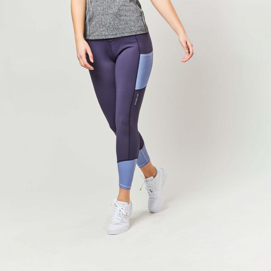 DUBLIN POWER PERFORMANCE MID RISE COLOUR BLOCK TIGHTS