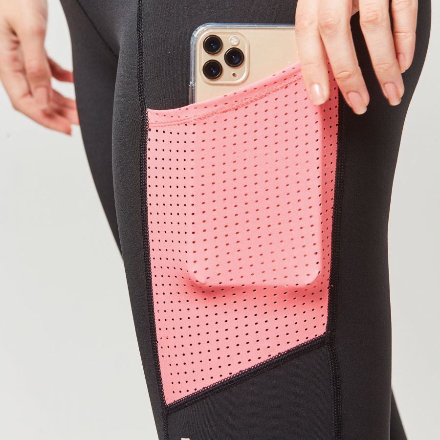DUBLIN POWER PERFORMANCE MID RISE COLOUR BLOCK TIGHTS
